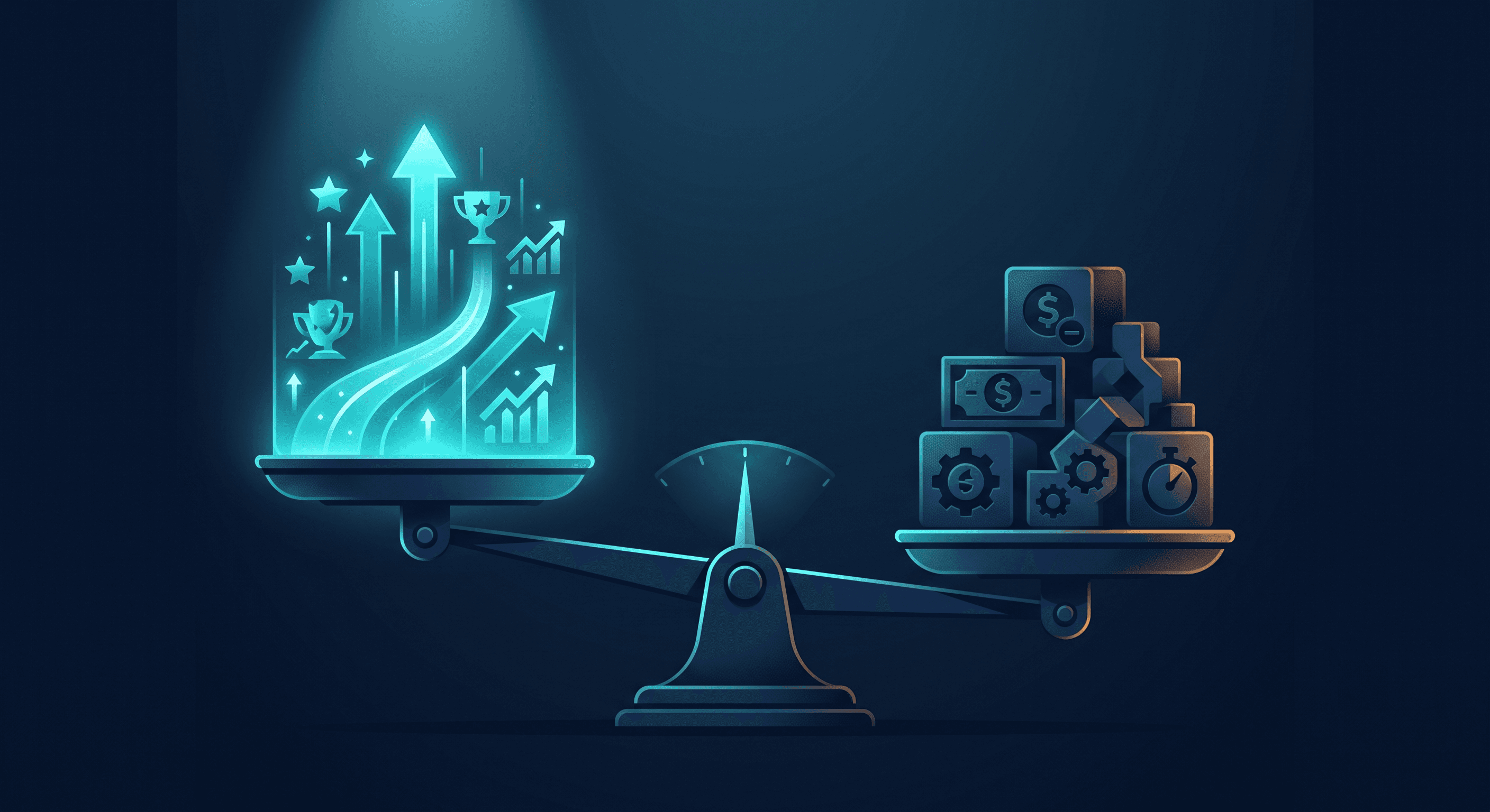 A tool earns its place only when its output outweighs the full cost of owning it